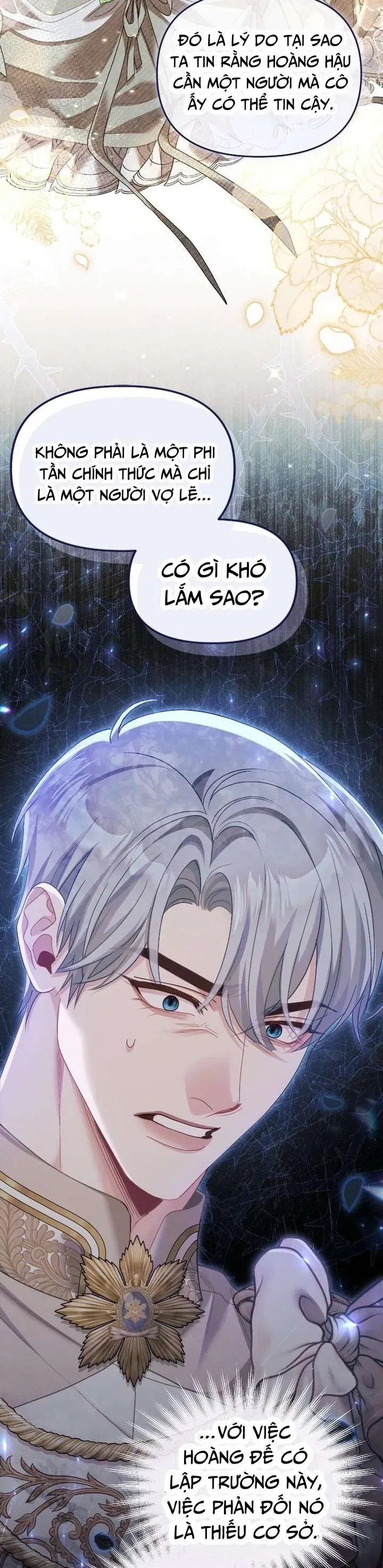 Tuy Là Hoàng Hậu Thay Thế Nhưng Tôi Lại Đánh Mất Đêm Đầu Tiên Chapter 48 - 47