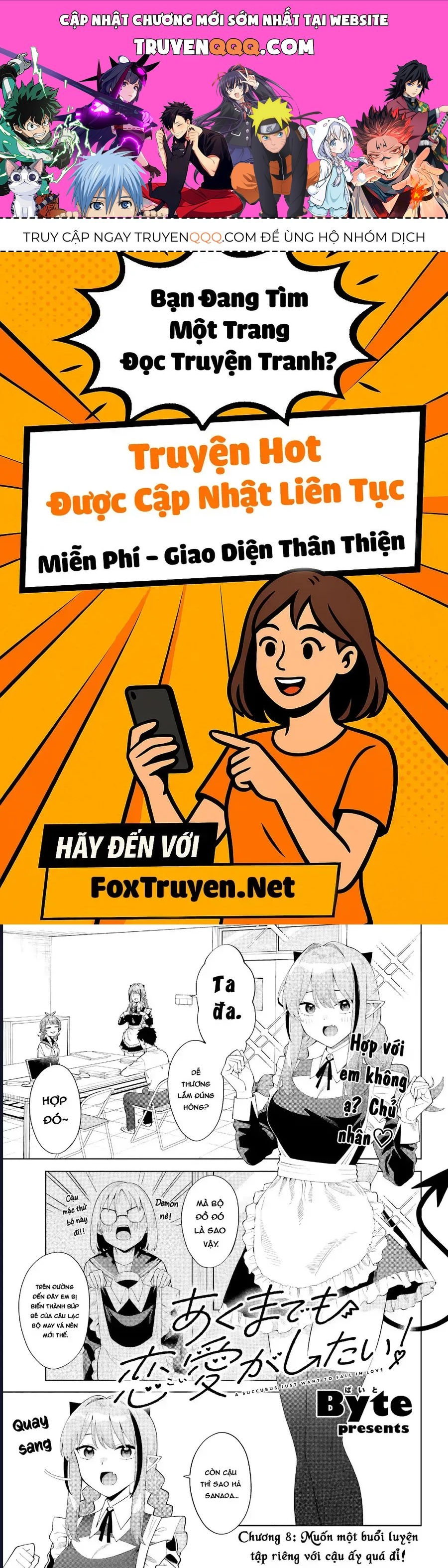 Succubus Chỉ Muốn Được Yêu Chapter 8 - 1