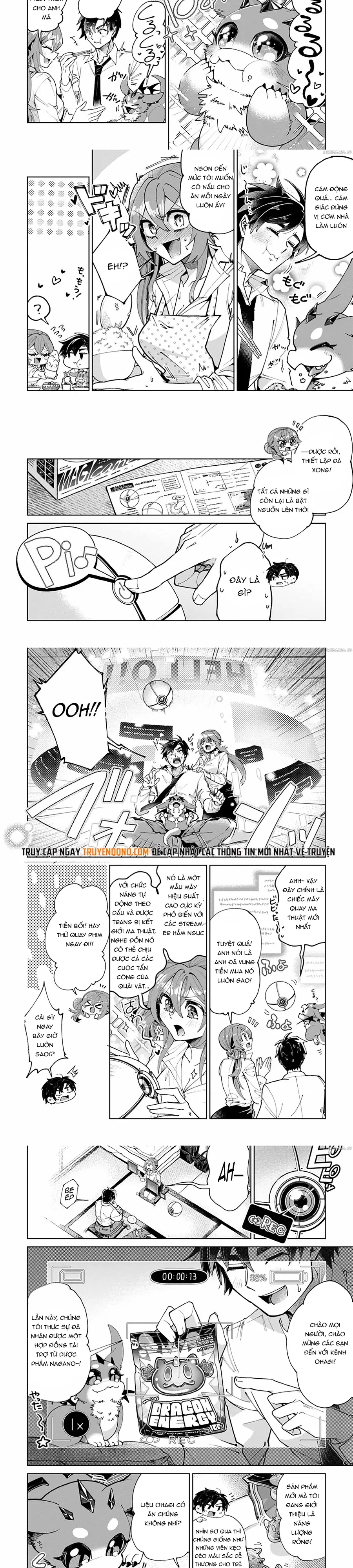 Shachiku No Ore, Dragon Ni Idakaretanode Pet Haishin Wo Hajimemasu Chibi Ko Dragon To Monster Bokujo Life Chapter 2.2 - 3