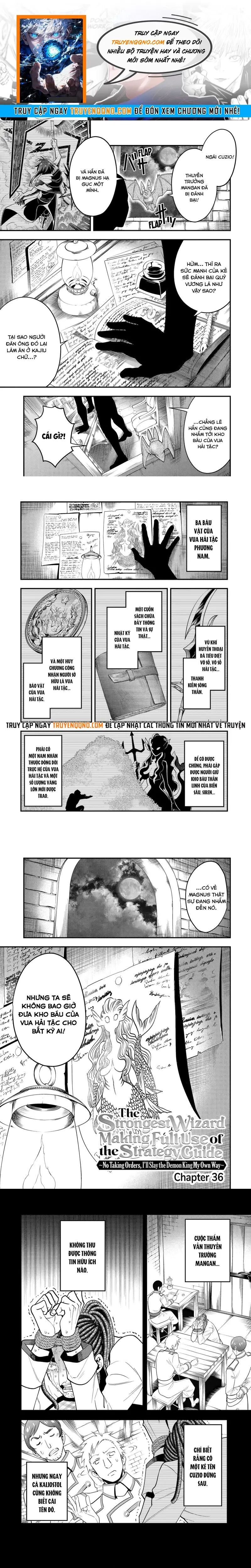 Kouryakubon Wo Kushi Suru Saikyou No Mahoutsukai Chapter 36 - 1