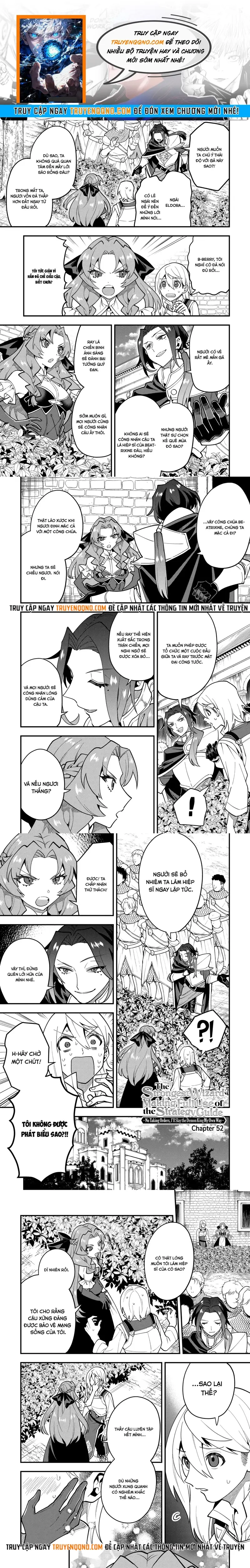 Kouryakubon Wo Kushi Suru Saikyou No Mahoutsukai Chapter 52 - 1