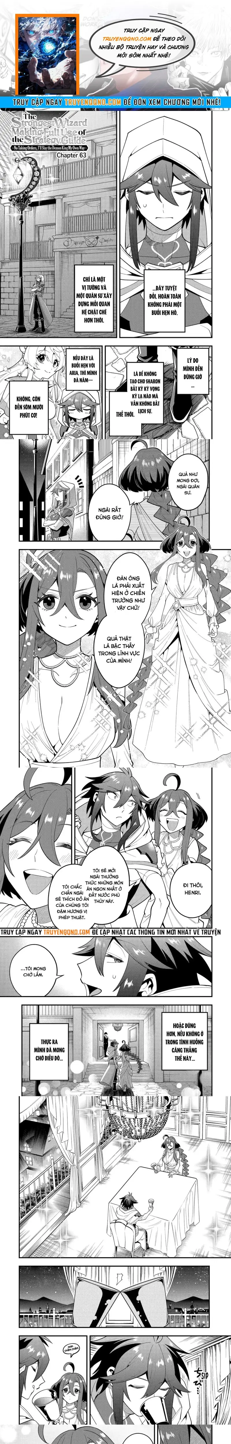 Kouryakubon Wo Kushi Suru Saikyou No Mahoutsukai Chapter 63 - 1