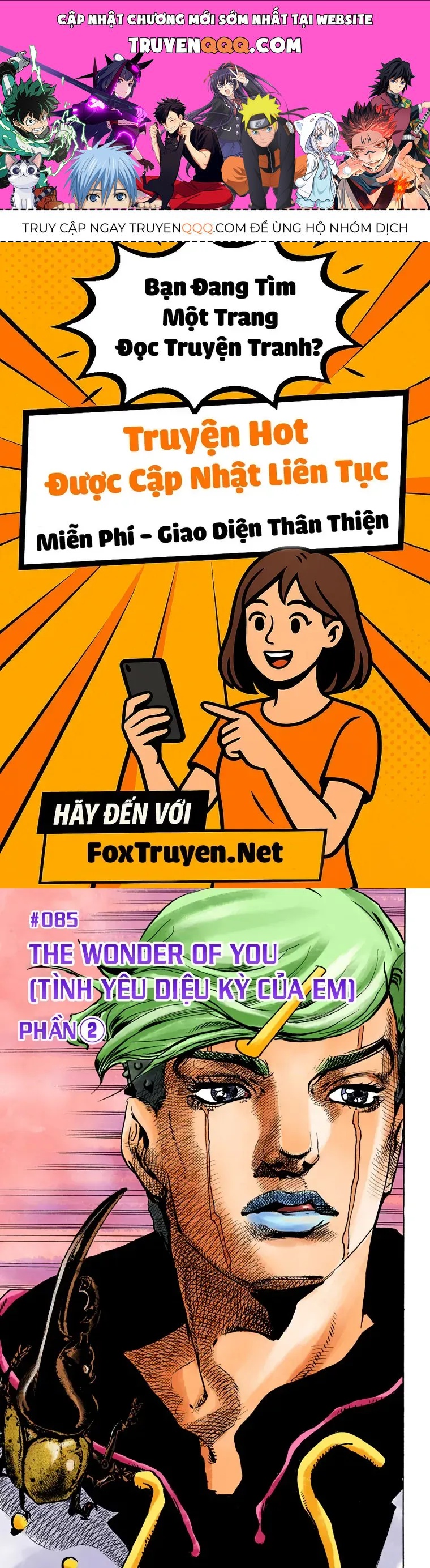 Cuộc Phiêu Lưu Kỳ Bí của JoJo Phần 8: Jojolion Chapter 85 - 1