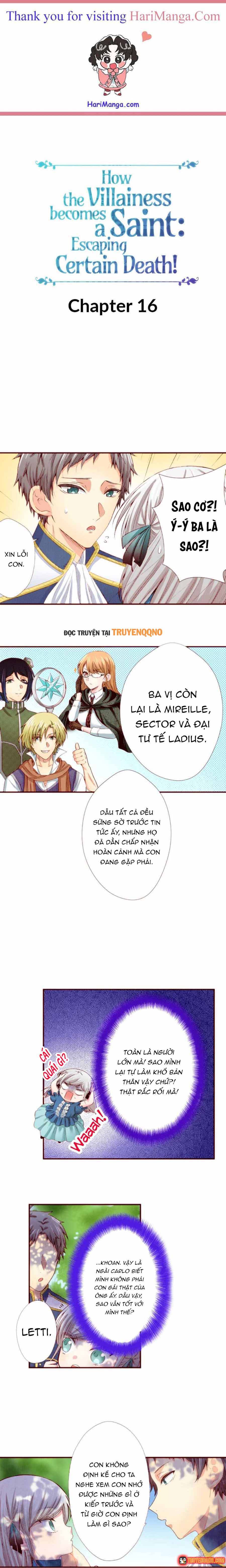 Tuy Là Ác Nữ Nhưng Tôi Quyết Thành Thánh Nữ Để Né Cờ Chết Chapter 16 - 2