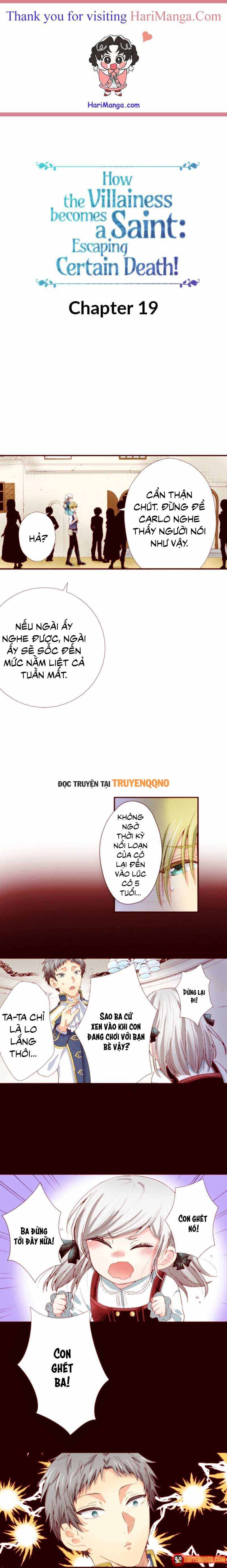 Tuy Là Ác Nữ Nhưng Tôi Quyết Thành Thánh Nữ Để Né Cờ Chết Chapter 19 - 2