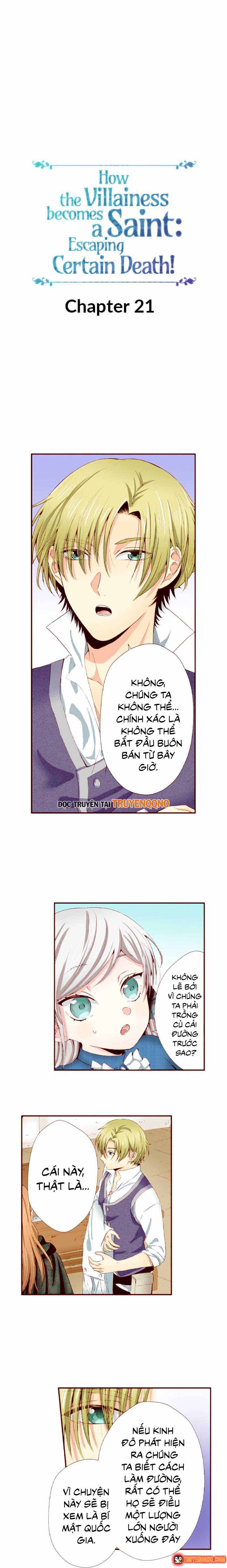 Tuy Là Ác Nữ Nhưng Tôi Quyết Thành Thánh Nữ Để Né Cờ Chết Chapter 21 - 2