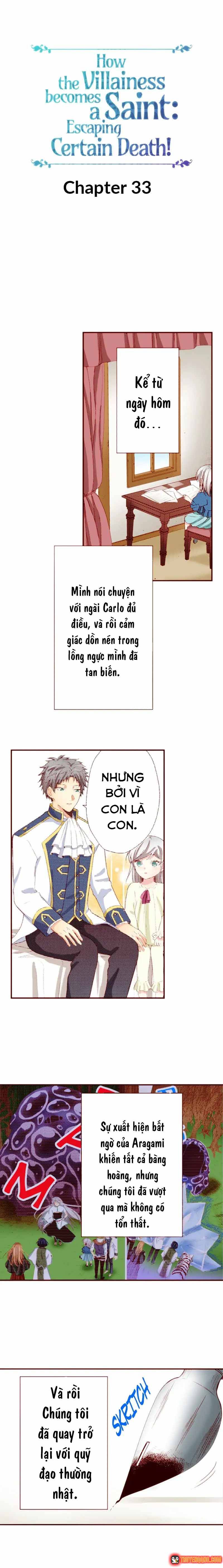 Tuy Là Ác Nữ Nhưng Tôi Quyết Thành Thánh Nữ Để Né Cờ Chết Chapter 33 - 2