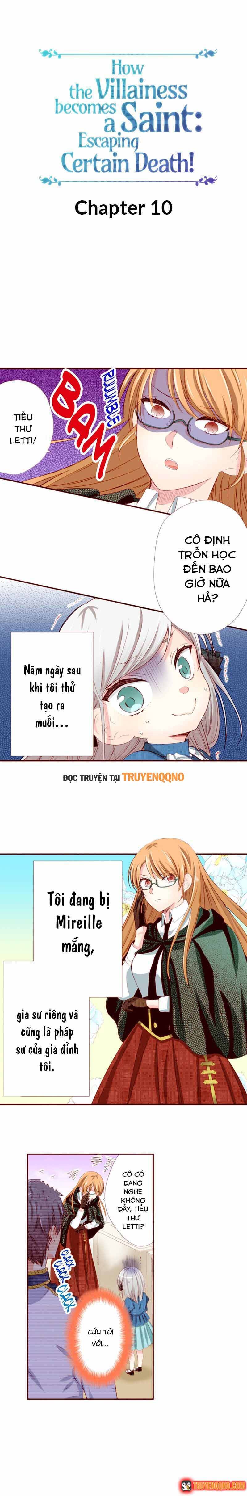 Tuy Là Ác Nữ Nhưng Tôi Quyết Thành Thánh Nữ Để Né Cờ Chết Chapter 10 - 2