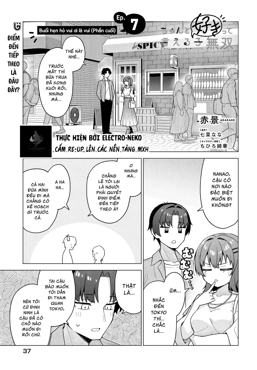 Một Cô Gái Có Thể Nói Chapter 7 - 6