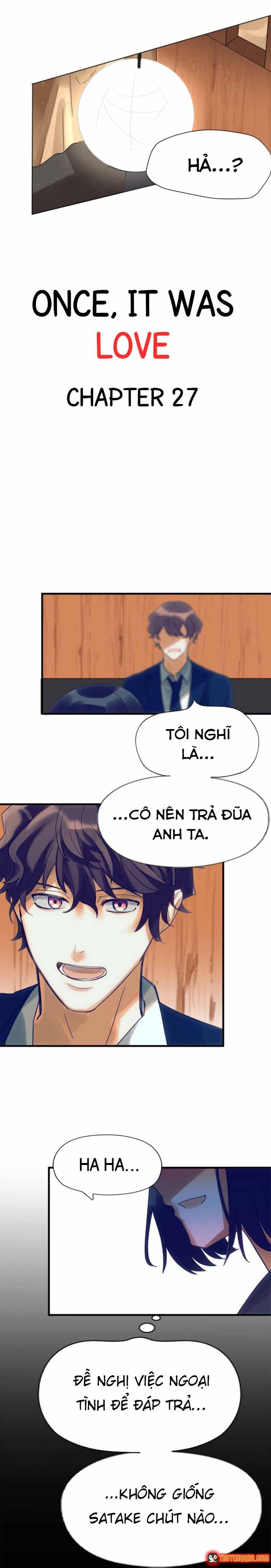 Đã Từng Gọi Là Tình Yêu Chapter 27 - 3