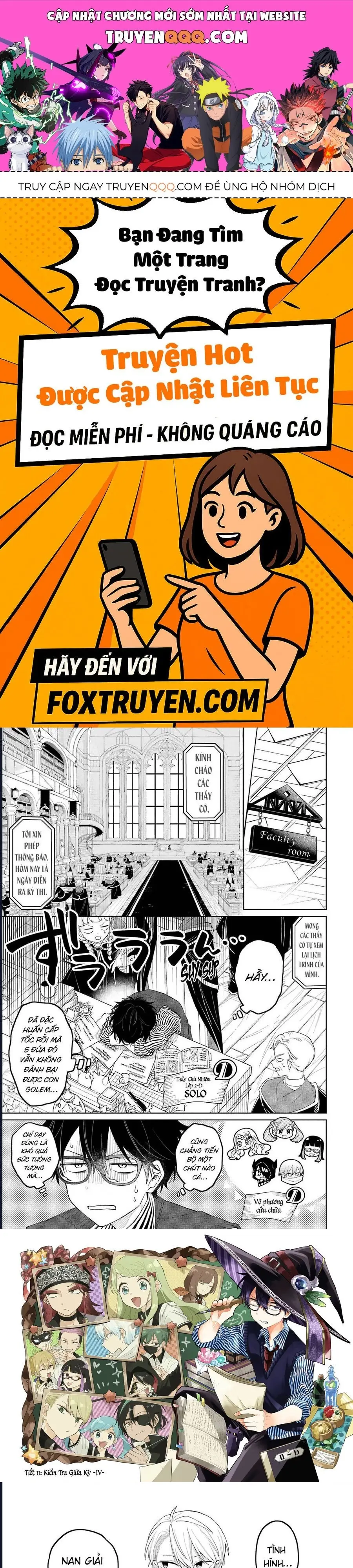 Sensei! Boku-Tachi Ga Sekai O Horoboshimasu Chapter 11 - 1