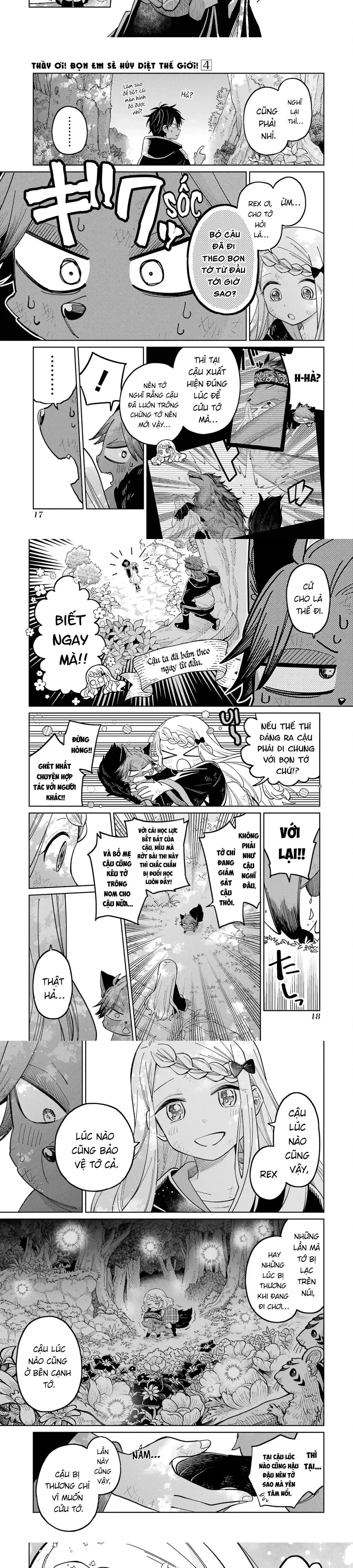 Sensei! Boku-Tachi Ga Sekai O Horoboshimasu Chapter 18 - 5