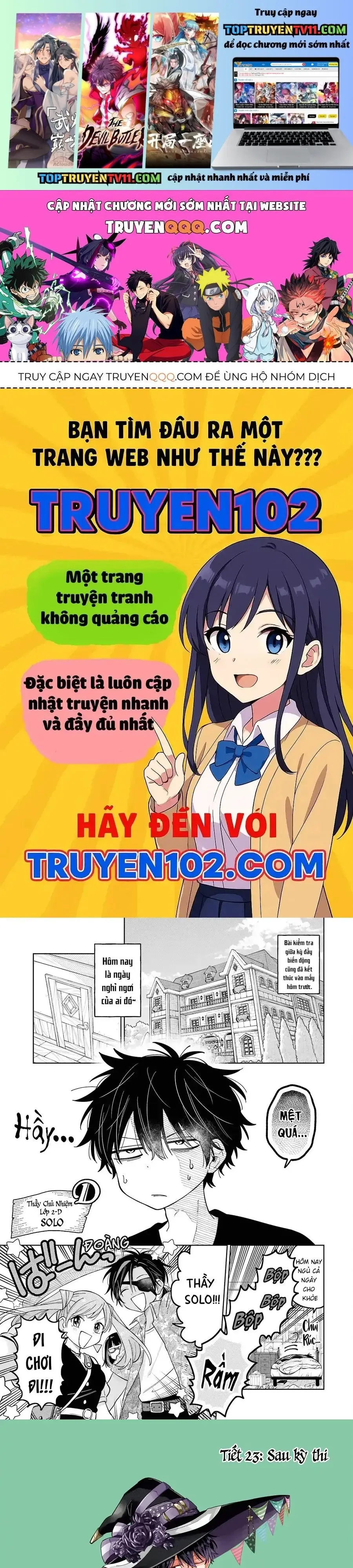 Sensei! Boku-Tachi Ga Sekai O Horoboshimasu Chapter 23 - 1