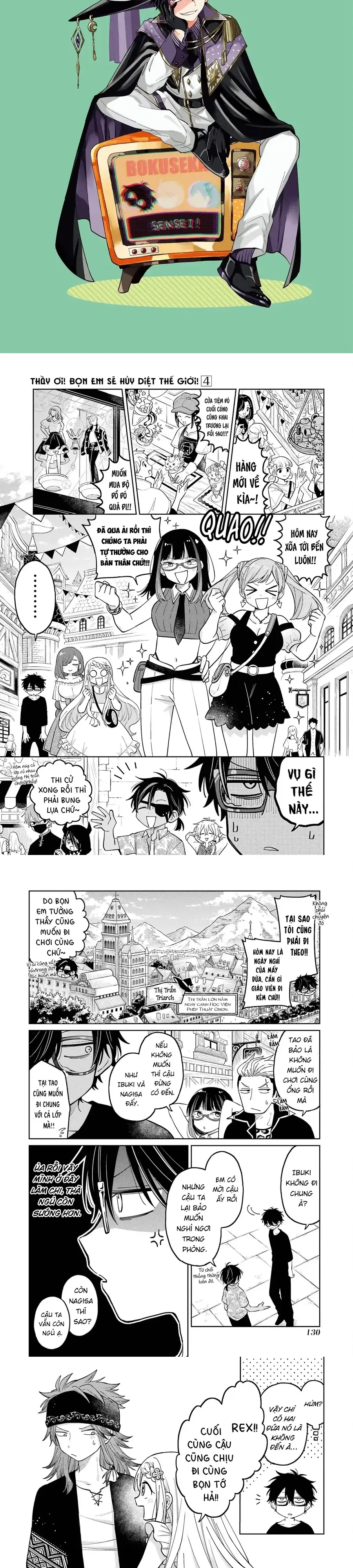 Sensei! Boku-Tachi Ga Sekai O Horoboshimasu Chapter 23 - 2