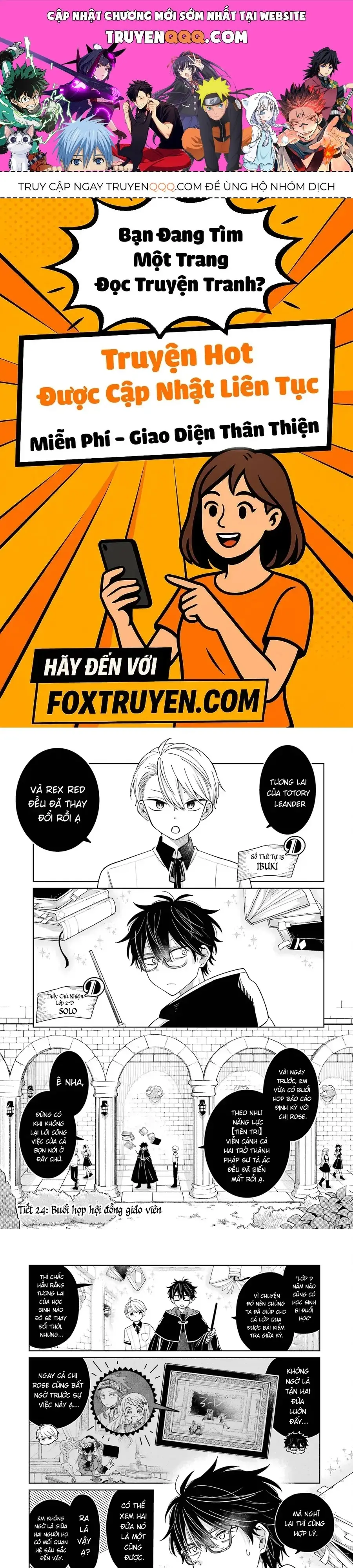 Sensei! Boku-Tachi Ga Sekai O Horoboshimasu Chapter 24 - 1