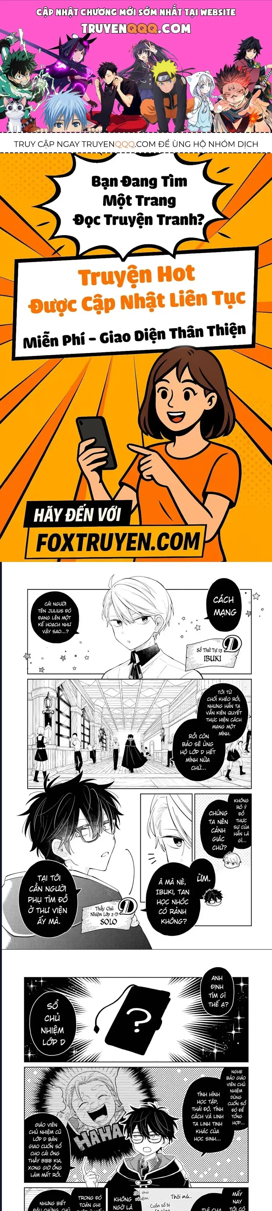 Sensei! Boku-Tachi Ga Sekai O Horoboshimasu Chapter 27 - 1