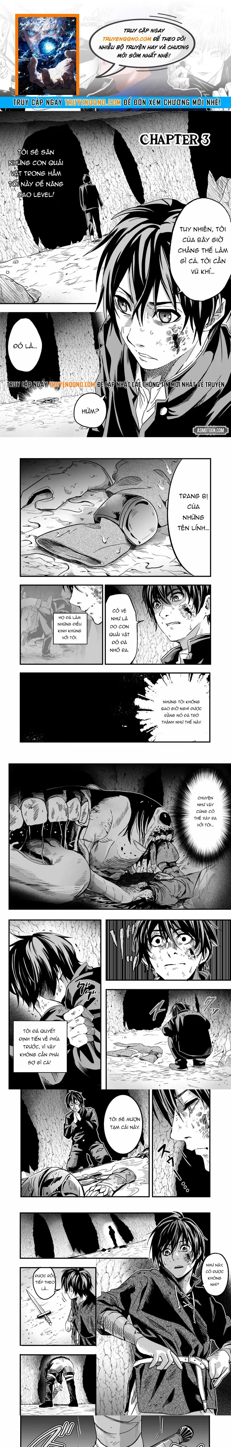 Naguri Tamer No Isekai Seikatsu ~Koueinanoni Zen'ei De Tatakau Mamono Tsukai~ Chapter 3 - 1