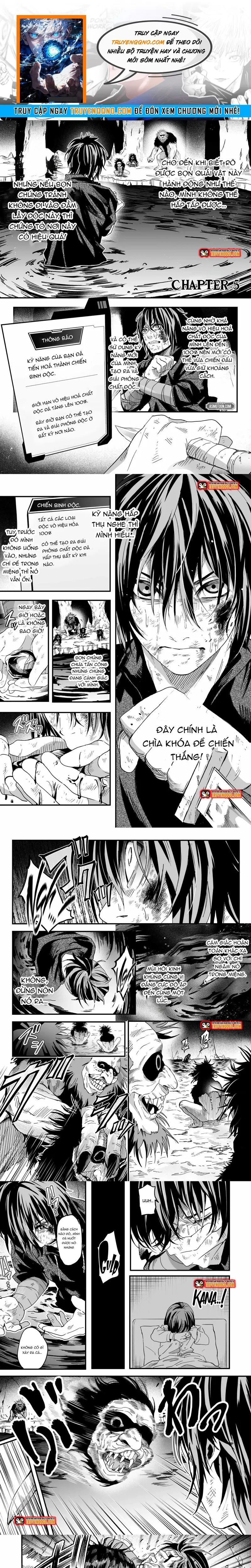 Naguri Tamer No Isekai Seikatsu ~Koueinanoni Zen'ei De Tatakau Mamono Tsukai~ Chapter 5 - 1