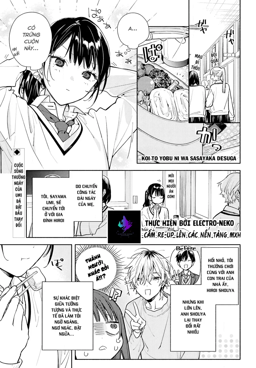 Koi To Yobu Ni Wa Sasayaka Desuga Chapter 2 - 6