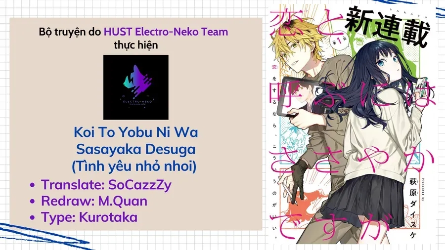 Koi To Yobu Ni Wa Sasayaka Desuga Chapter 4 - 4