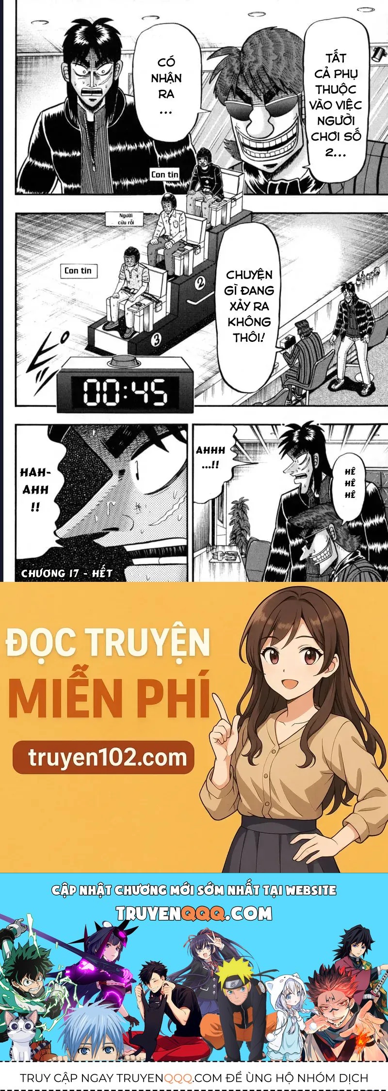 Tobaku Datenroku Kaiji: Kazuya-Hen Chapter 17 - 24