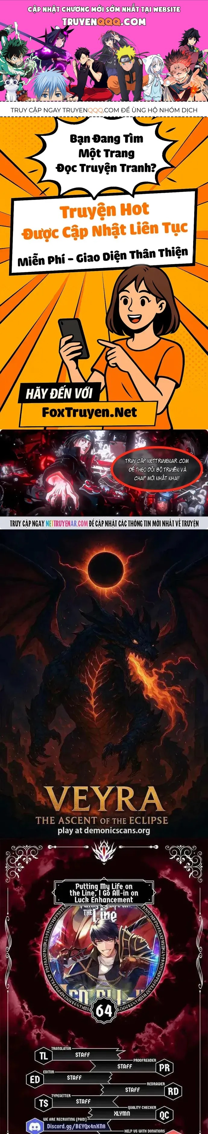 Buff May Mắn Chapter 64 - 1