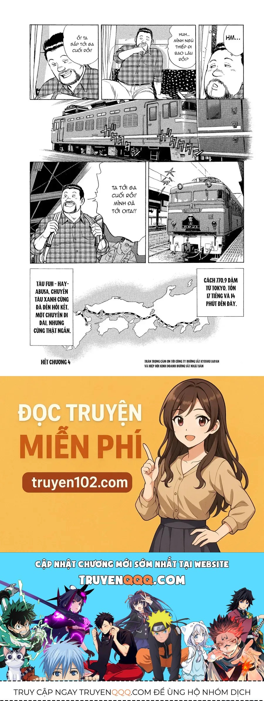 Tàu, Cơm Hộp Và Những Chuyến Đi Chapter 4 - 17