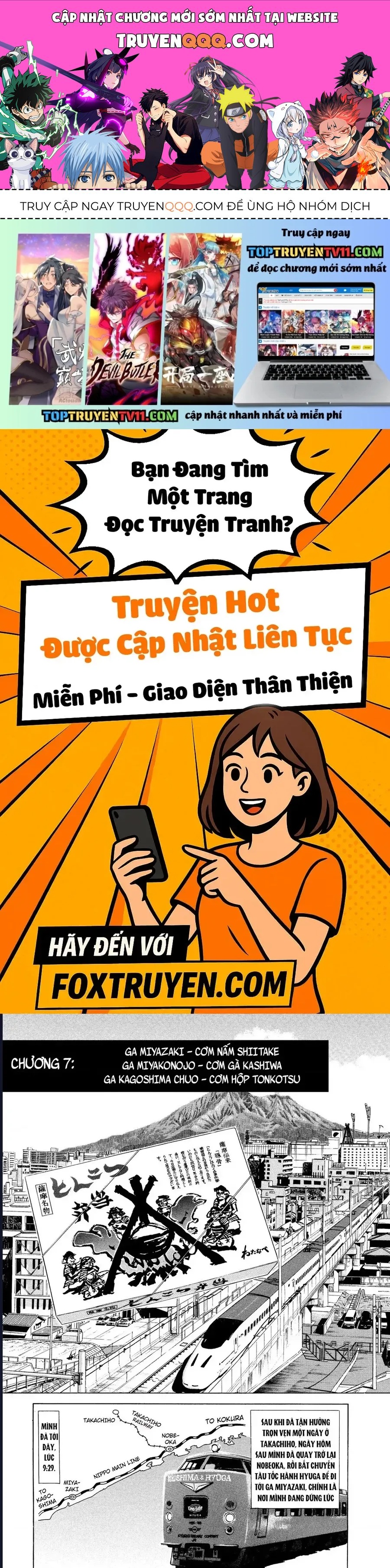 Tàu, Cơm Hộp Và Những Chuyến Đi Chapter 7 - 1
