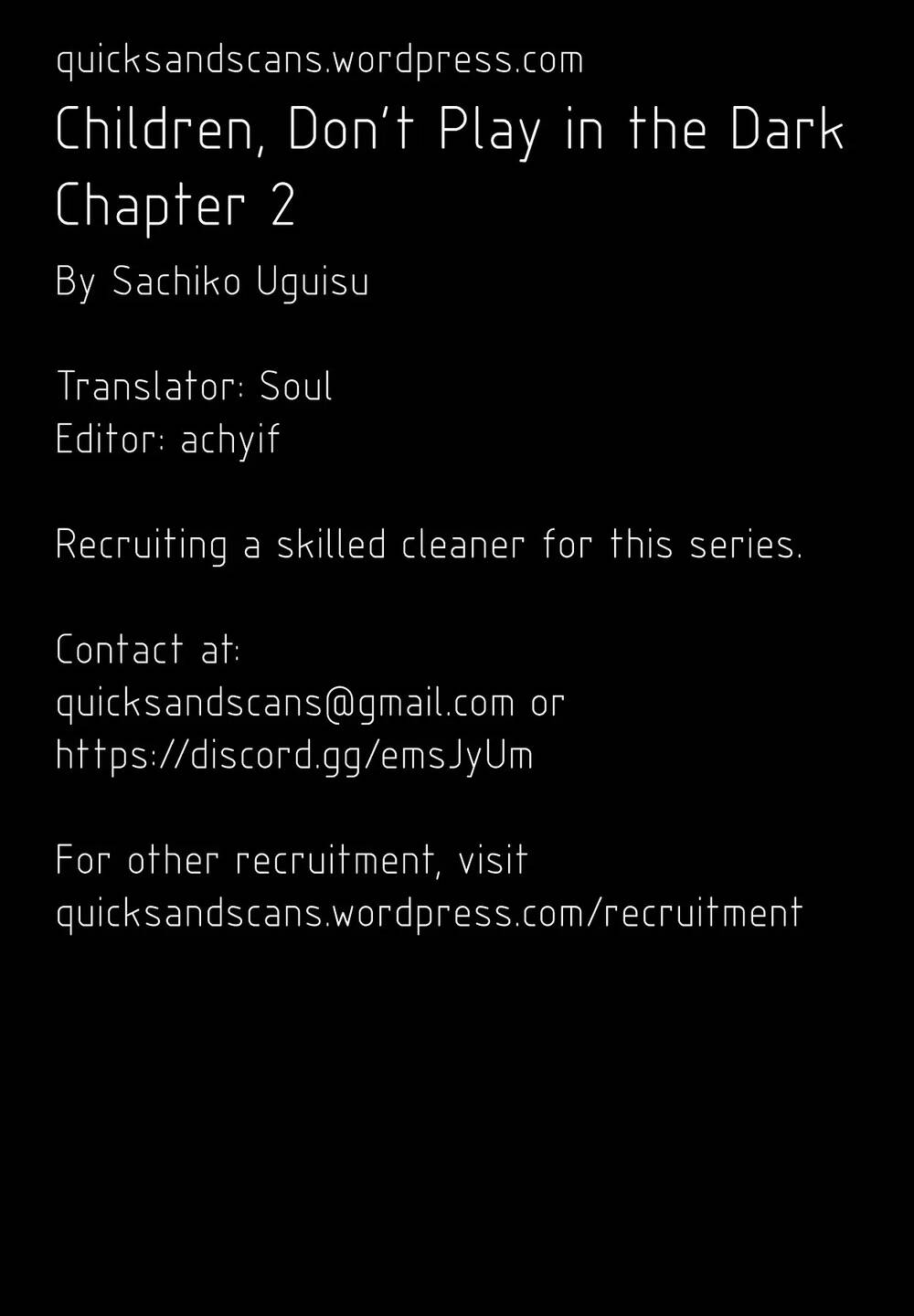 Trẻ Con, Đừng Chơi Trong Bóng Tối Chapter 3 - 33