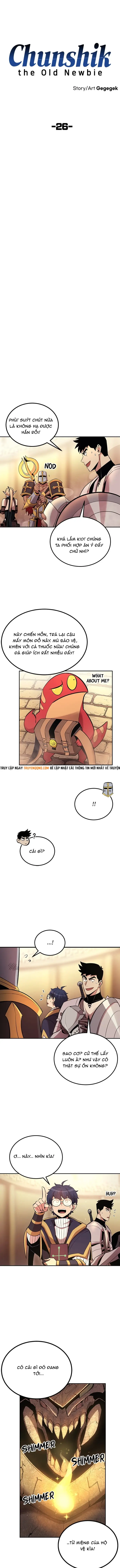 Cựu Binh Trở Lại Làm Tân Thủ Chapter 26 - 2