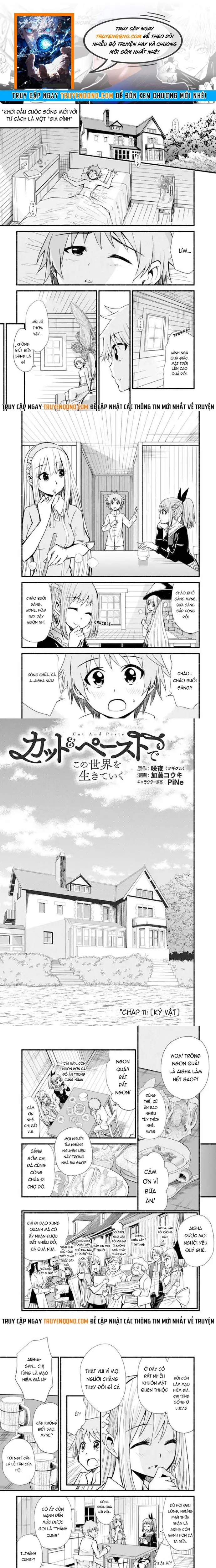 Cut & Paste De Kono Sekai Wo Ikite Iku Chapter 11 - 1