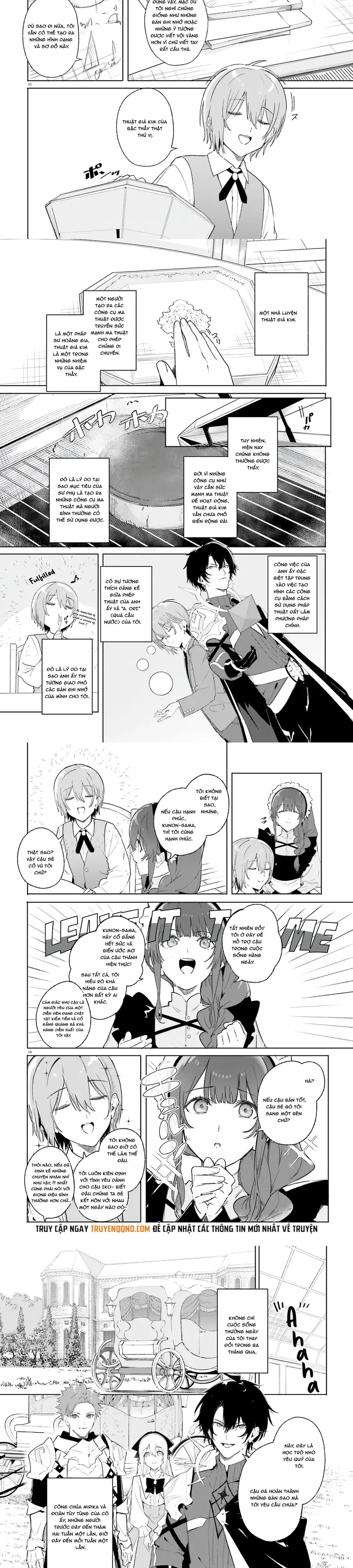 Majutsushi Kunon Wa Miete Iru Chapter 11 - 2