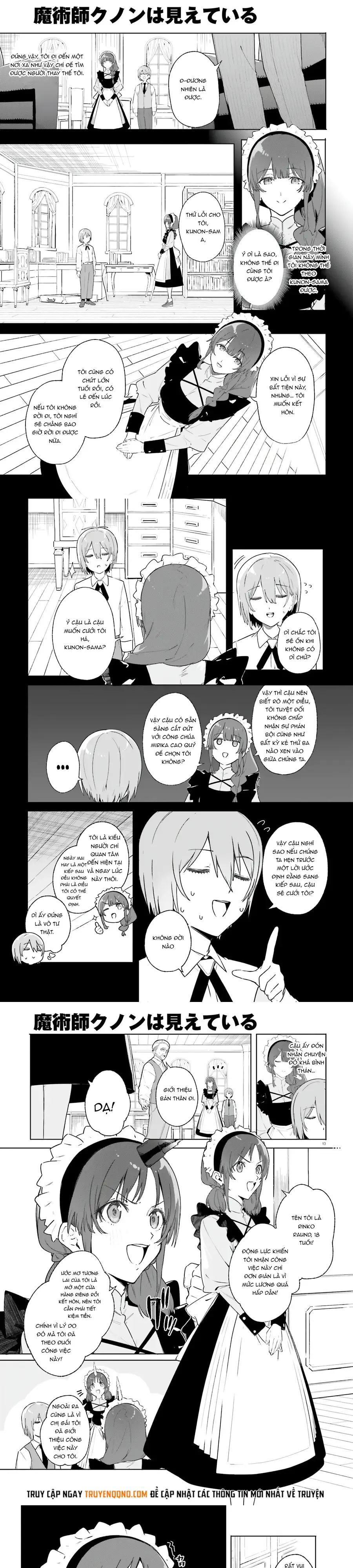 Majutsushi Kunon Wa Miete Iru Chapter 14 - 4