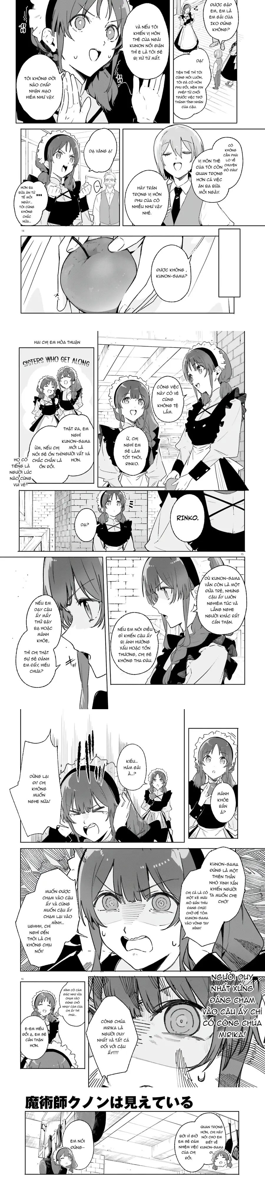 Majutsushi Kunon Wa Miete Iru Chapter 14 - 5