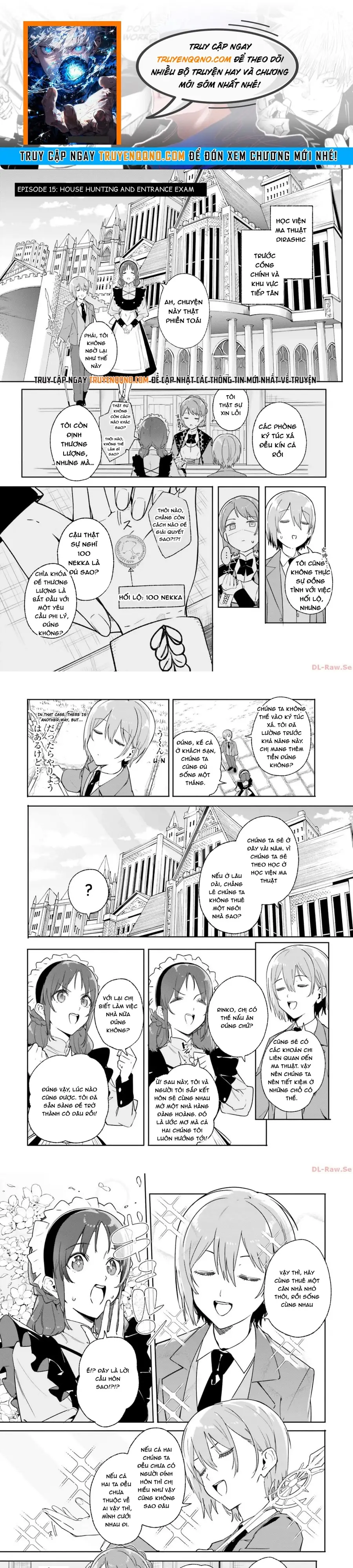 Majutsushi Kunon Wa Miete Iru Chapter 15 - 1