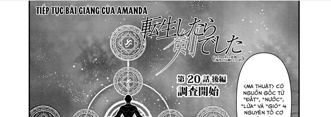 Khi Tôi Chuyển Sinh Thành Một Thanh Kiếm Chapter 20 - 39