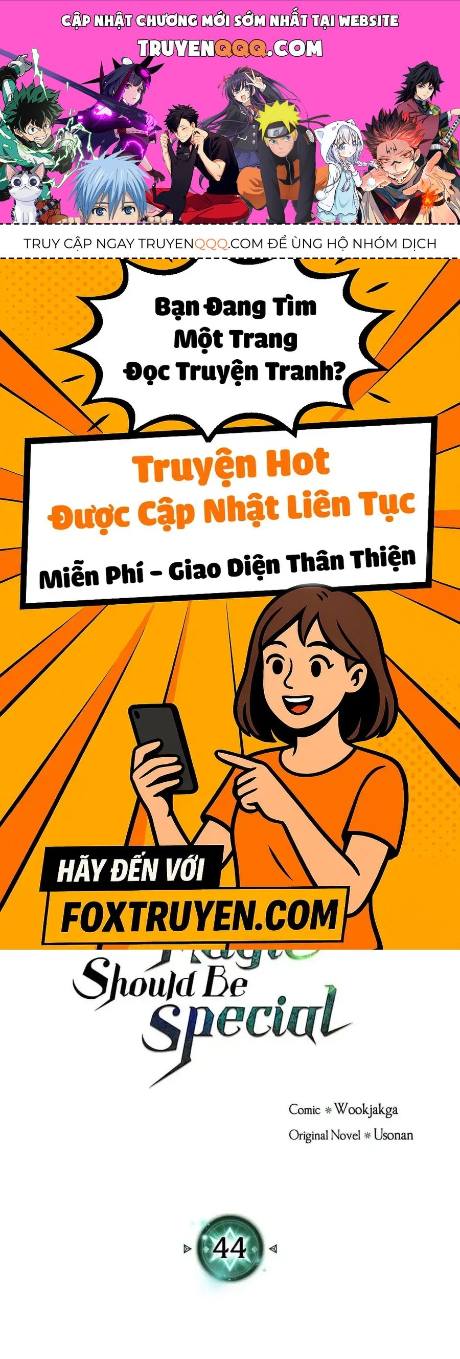 Phép Thuật Của Người Trở Về Phải Đặc Biệt Chapter 44 - 1