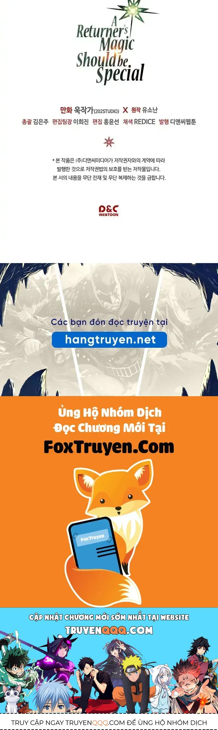 Phép Thuật Của Người Trở Về Phải Đặc Biệt Chapter 73 - 90