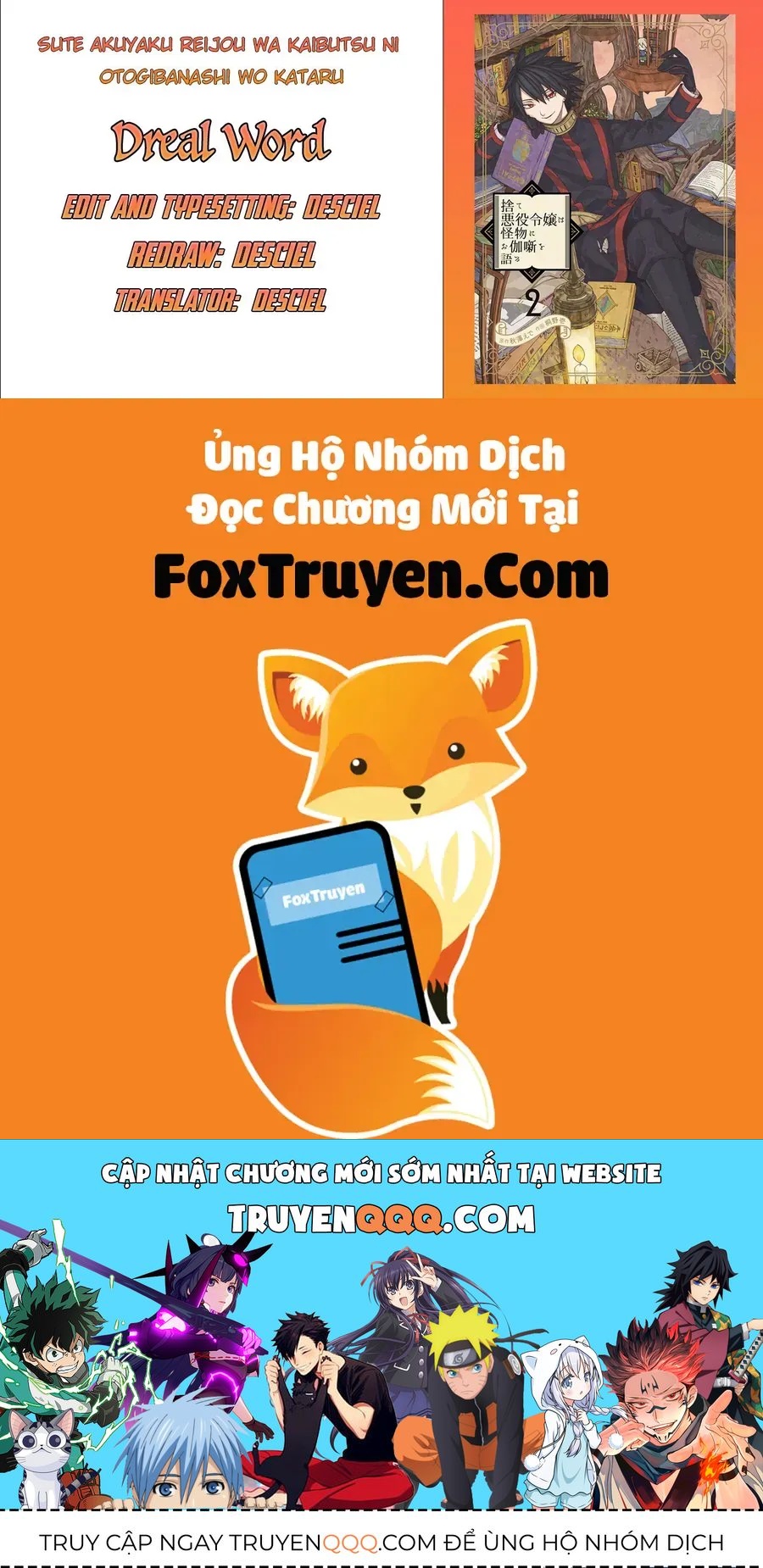 Ngay Cả Quái Vật Cũng Thích Truyện Cổ Tích-Sute Akuyaku Reijou Wa Kaibutsu Ni Otogibanashi Wo Kataru Chapter 6 - 35