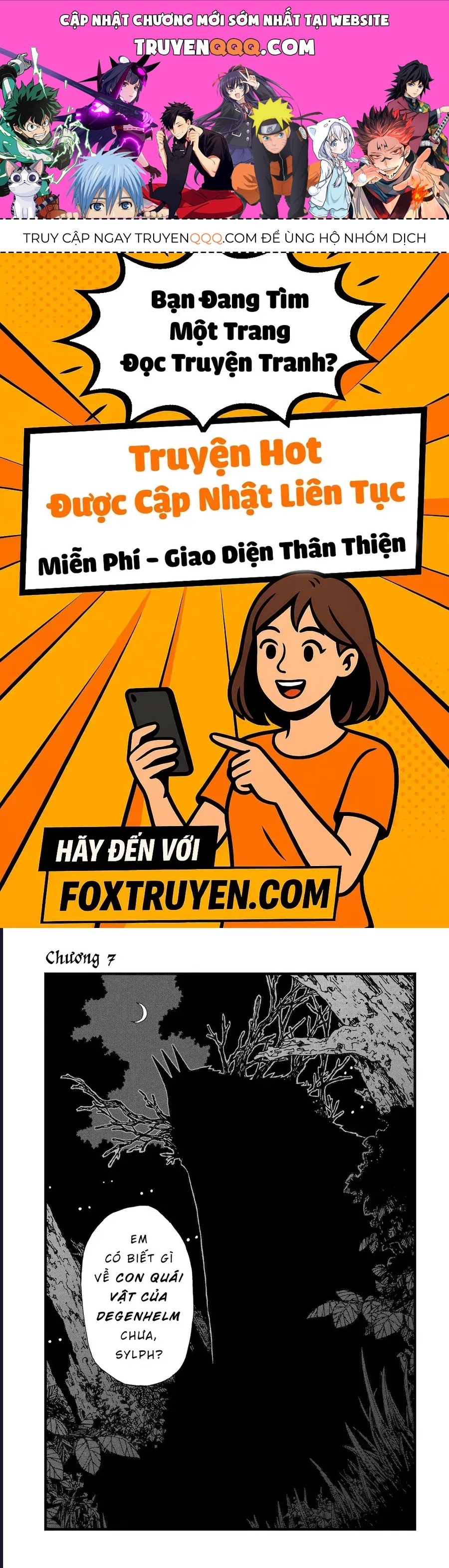 Ngay Cả Quái Vật Cũng Thích Truyện Cổ Tích-Sute Akuyaku Reijou Wa Kaibutsu Ni Otogibanashi Wo Kataru Chapter 7 - 1