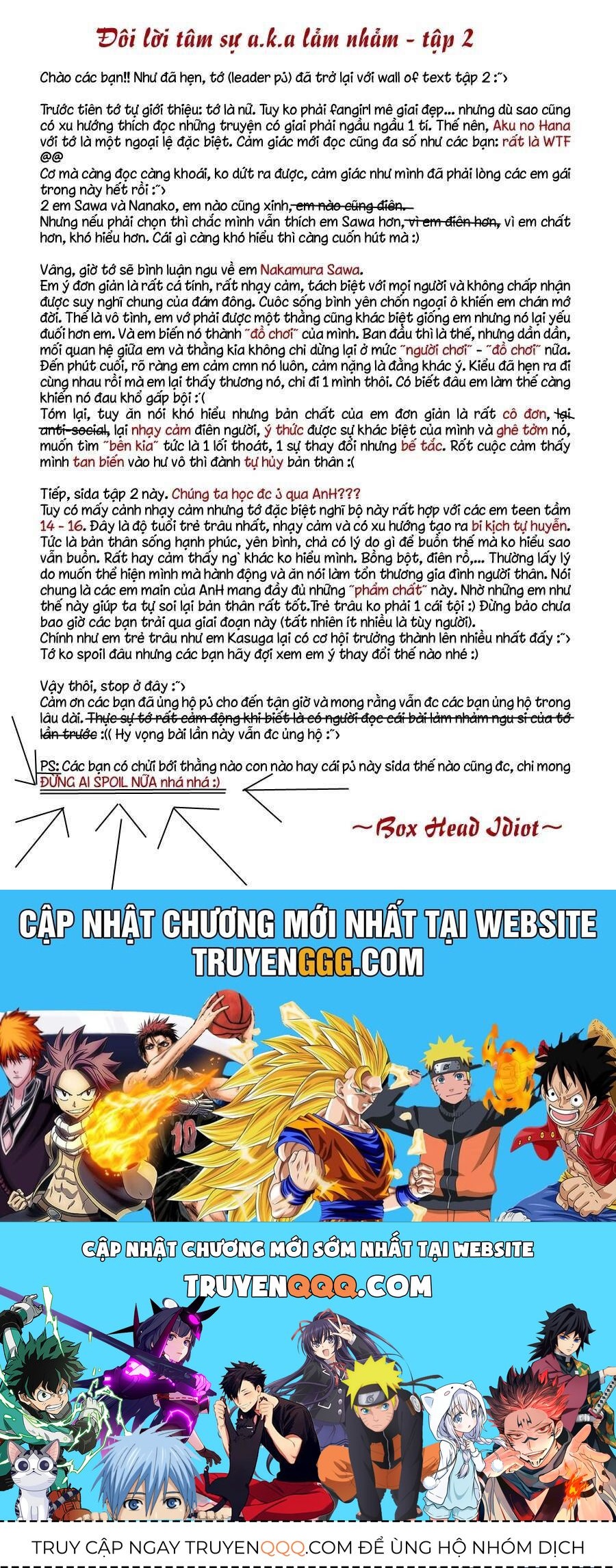 Aku No Hana – Những Bông Hoa Ác Chapter 33 - 40