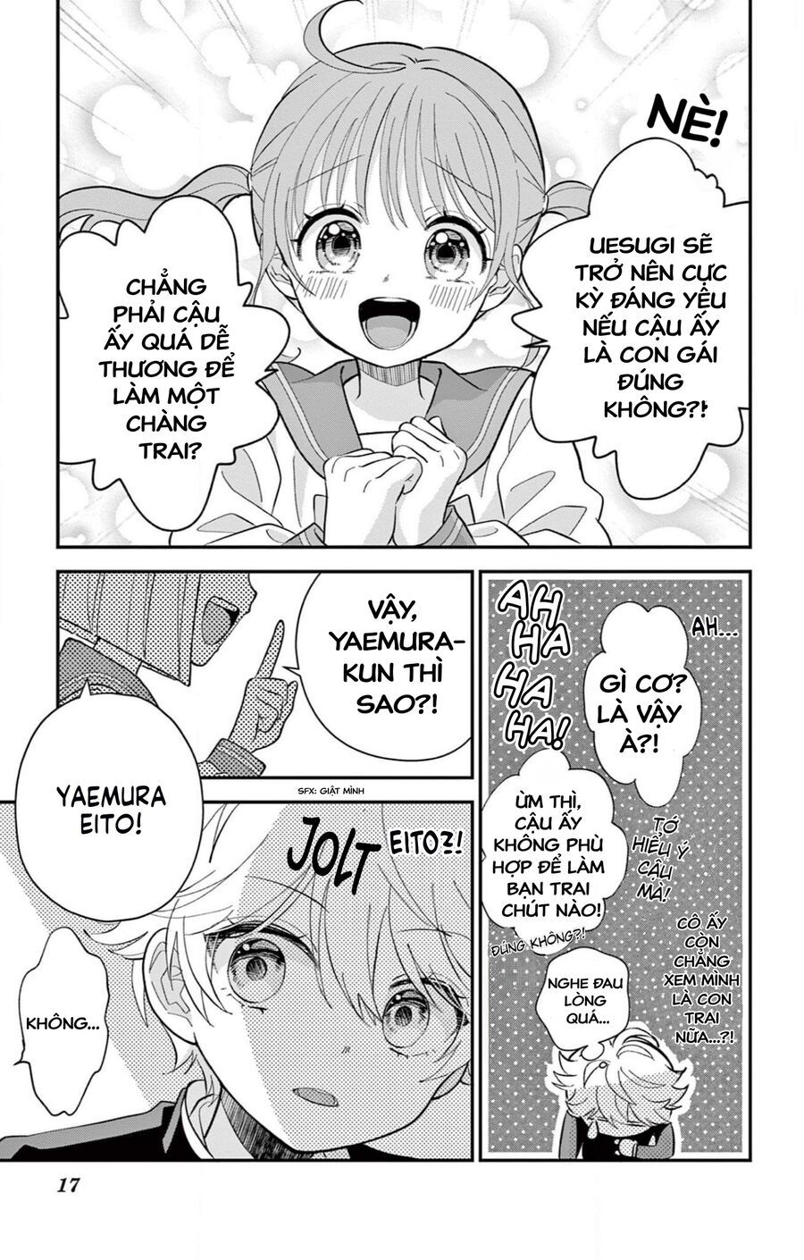 Uesugi-Kun Wa Onnanoko Wo Yametai Chapter 1 - 17
