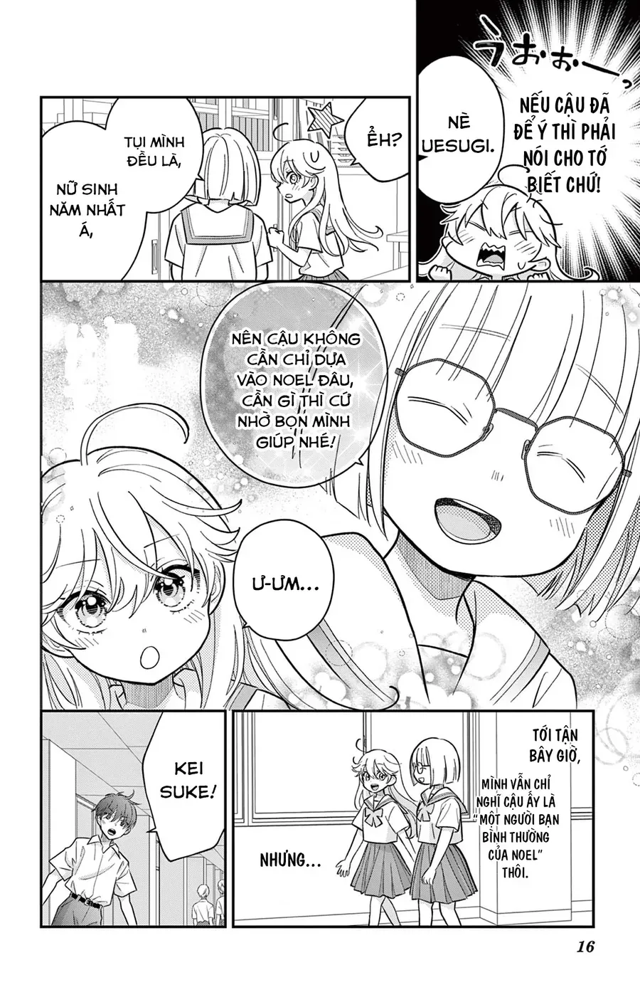 Uesugi-Kun Wa Onnanoko Wo Yametai Chapter 16 - 16