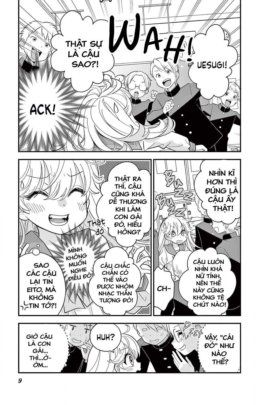 Uesugi-Kun Wa Onnanoko Wo Yametai Chapter 4 - 9