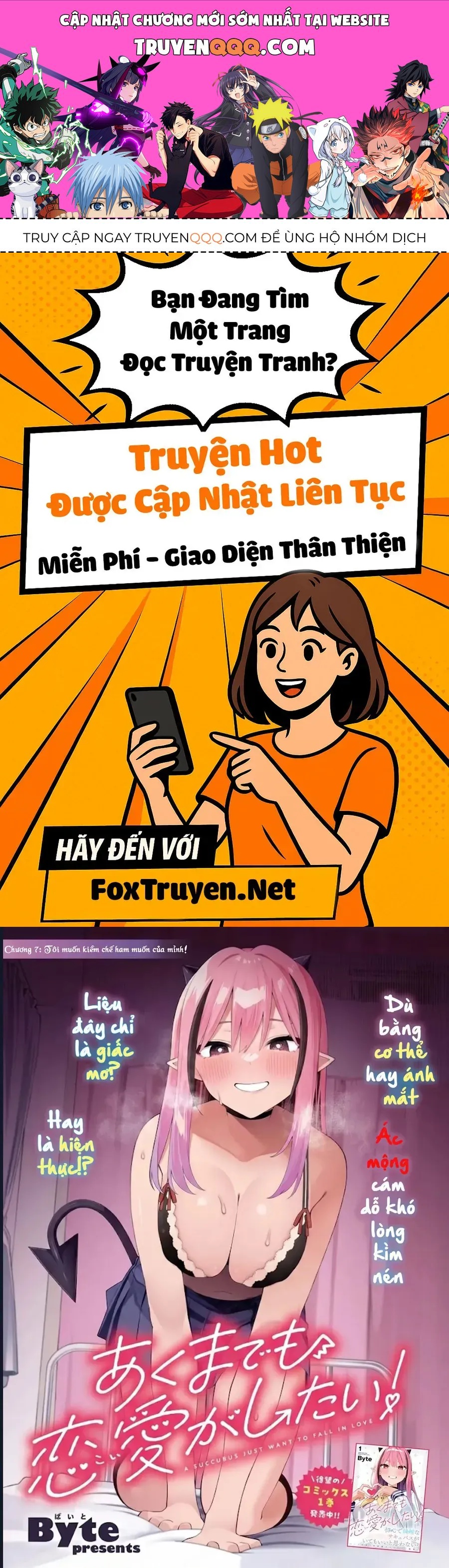 Succubus Chỉ Muốn Được Yêu Chapter 7 - 1