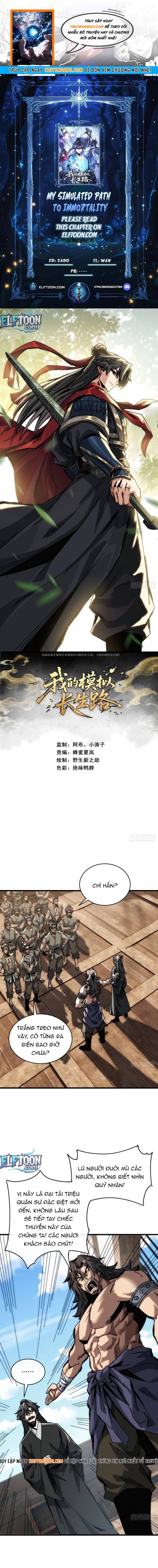 Ta Mô Phỏng Trường Sinh Lộ Chapter 16 - 1