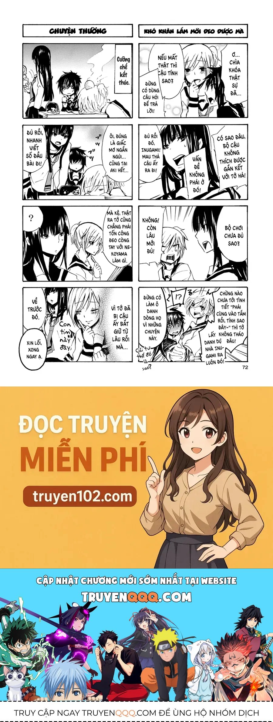 Inugami-San To Nekoyama-San Chapter 7 - 9