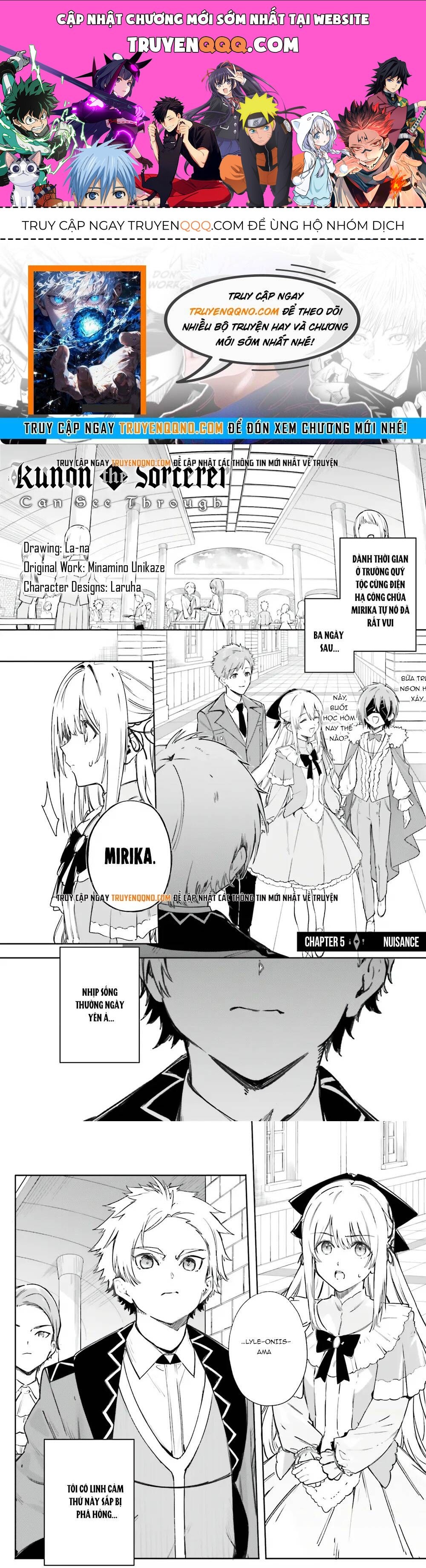 Kunon The Sorcerer Can See Chapter 5 - 1