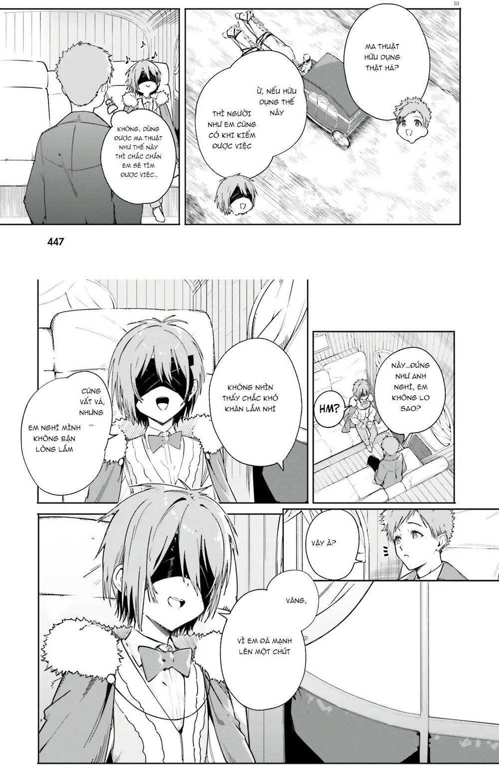 Majutsushi Kunon Wa Miete Iru Chapter 4 - 3