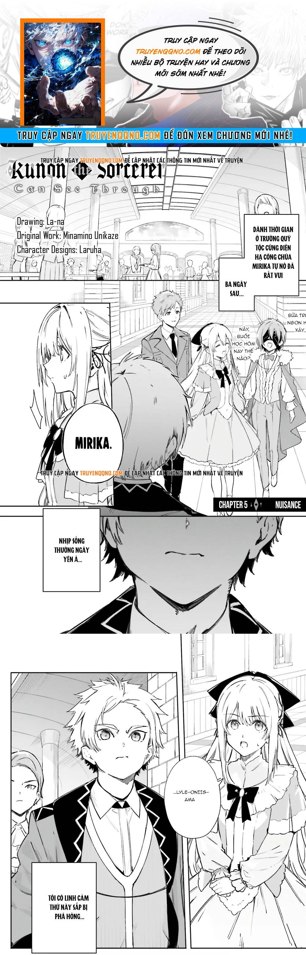 Majutsushi Kunon Wa Miete Iru Chapter 5 - 1